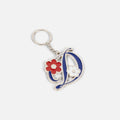 Oversized Floral Keychain