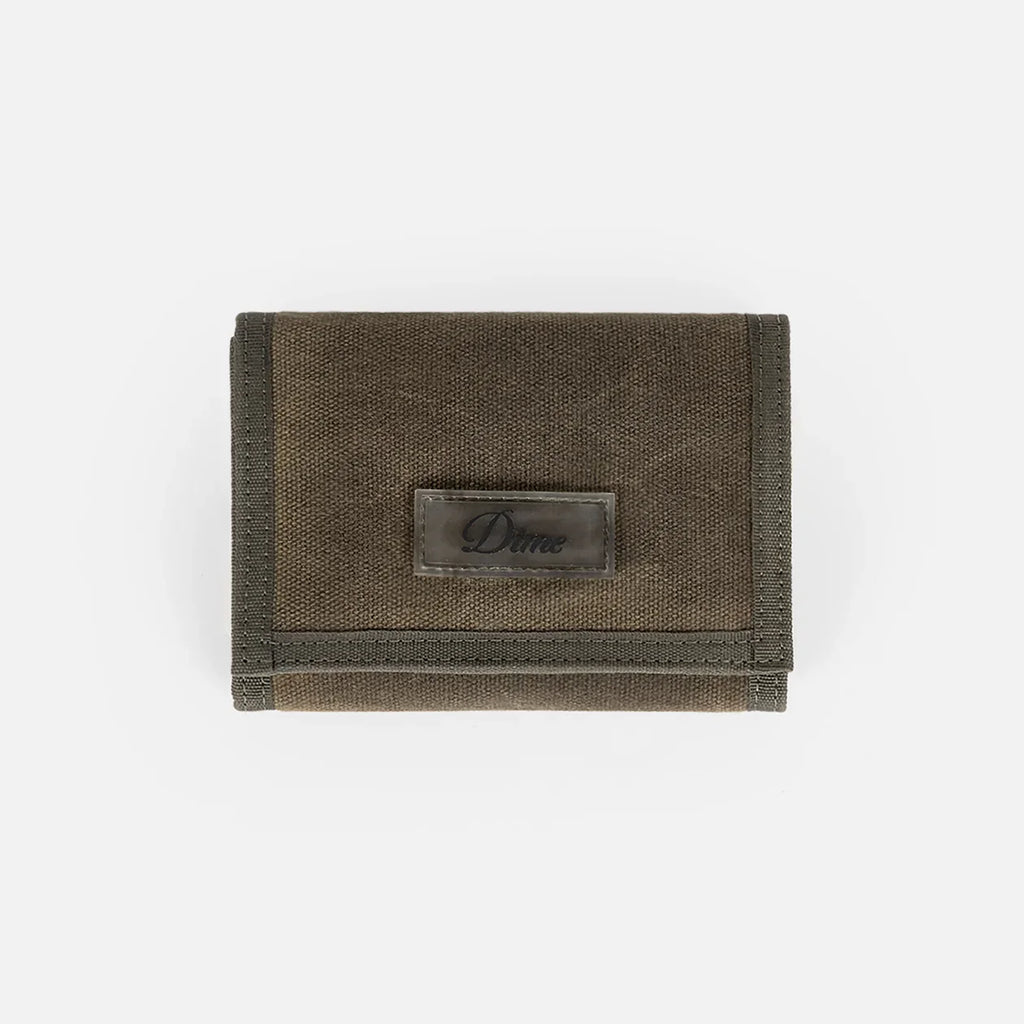 Waxed Velcro Wallet