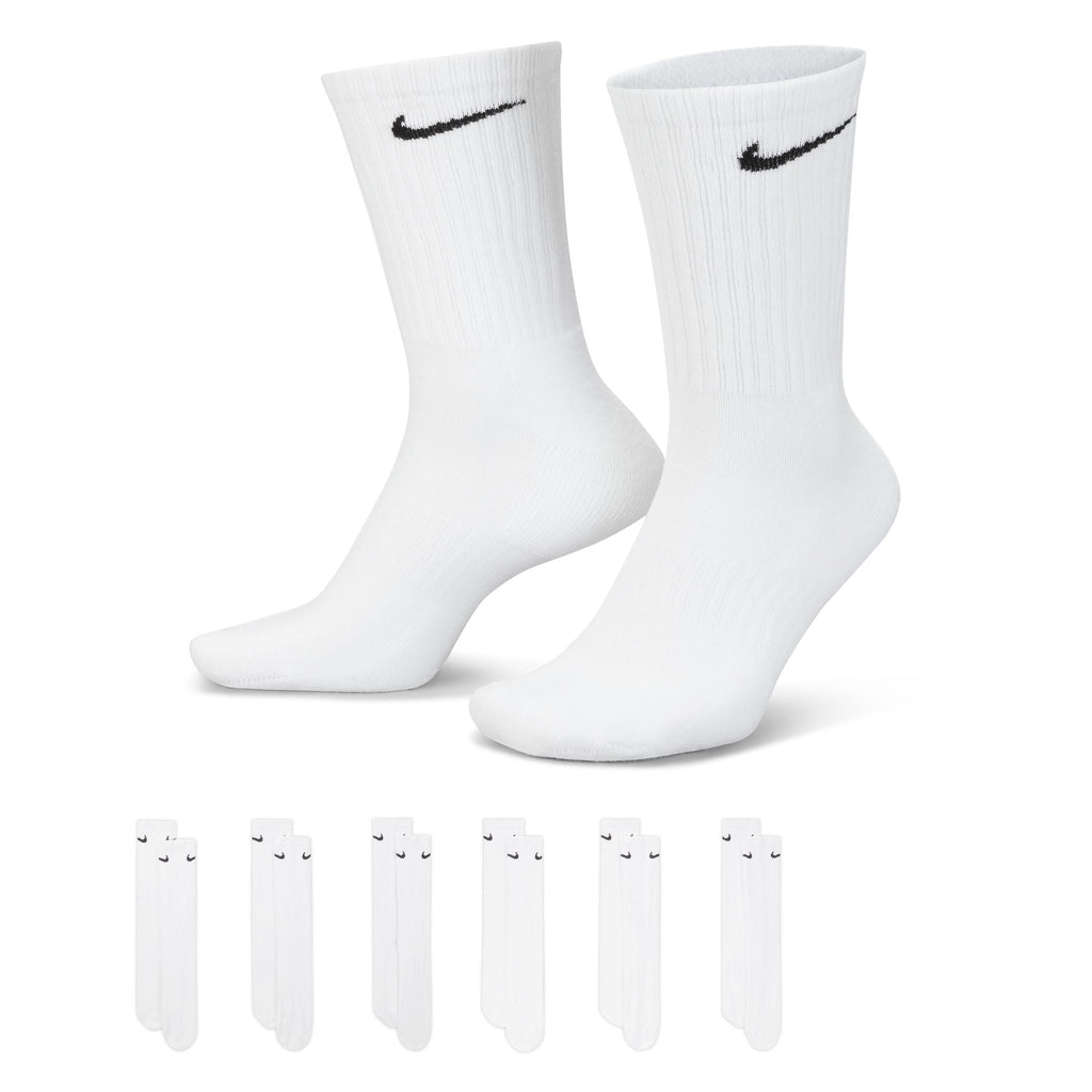 Everyday Cushioned Crew Socks 6 Pairs
