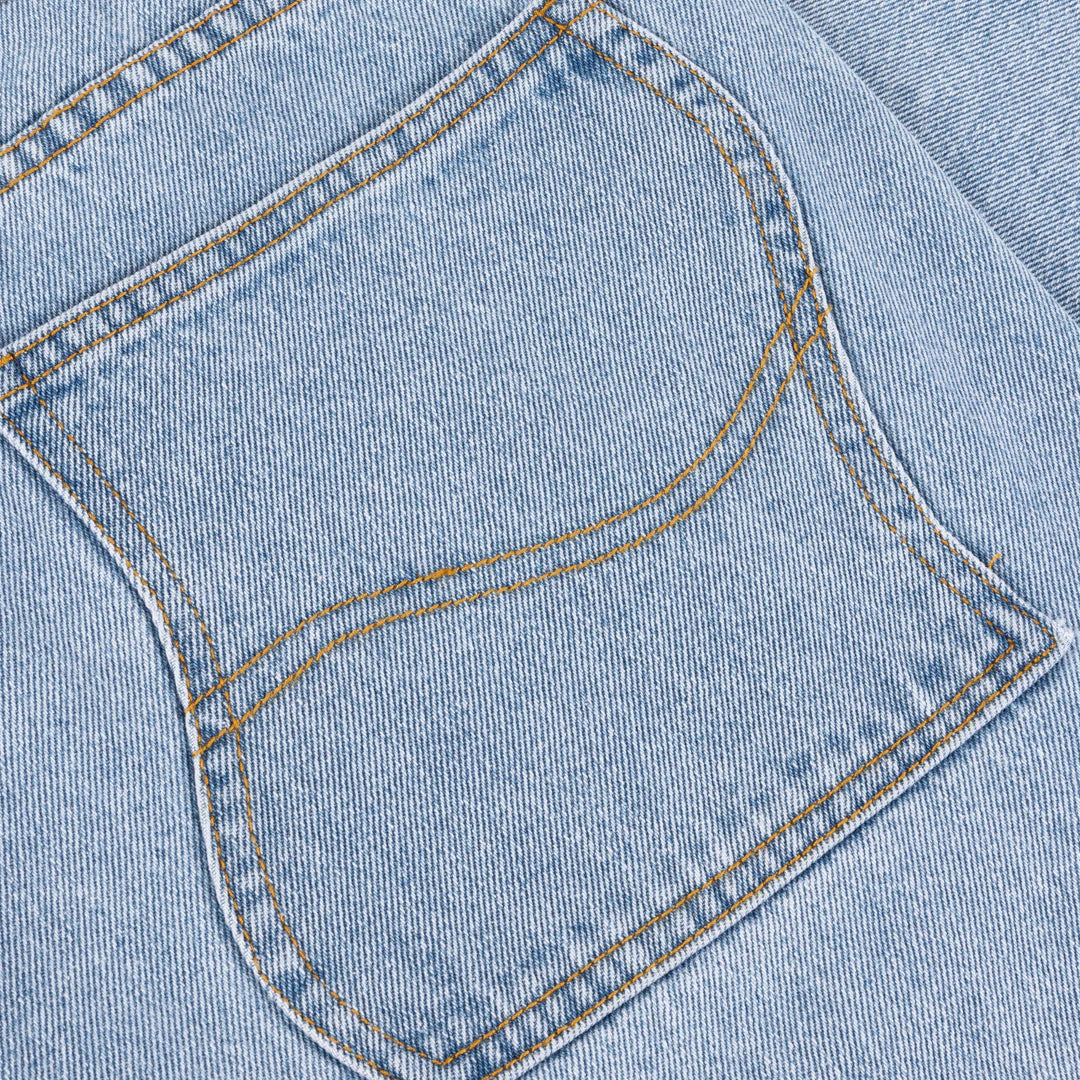 Straight Denim Pants