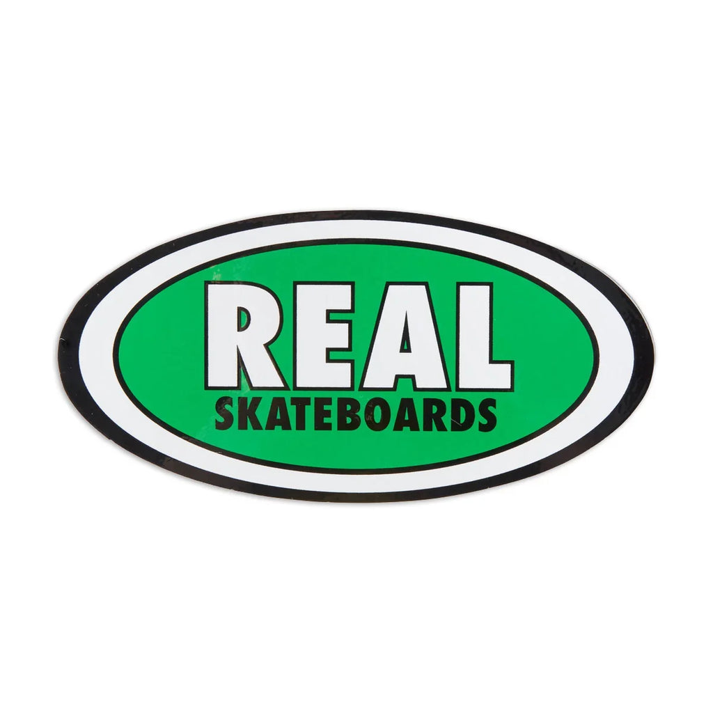 Real Skateboards Classic Oval Medium Sticker