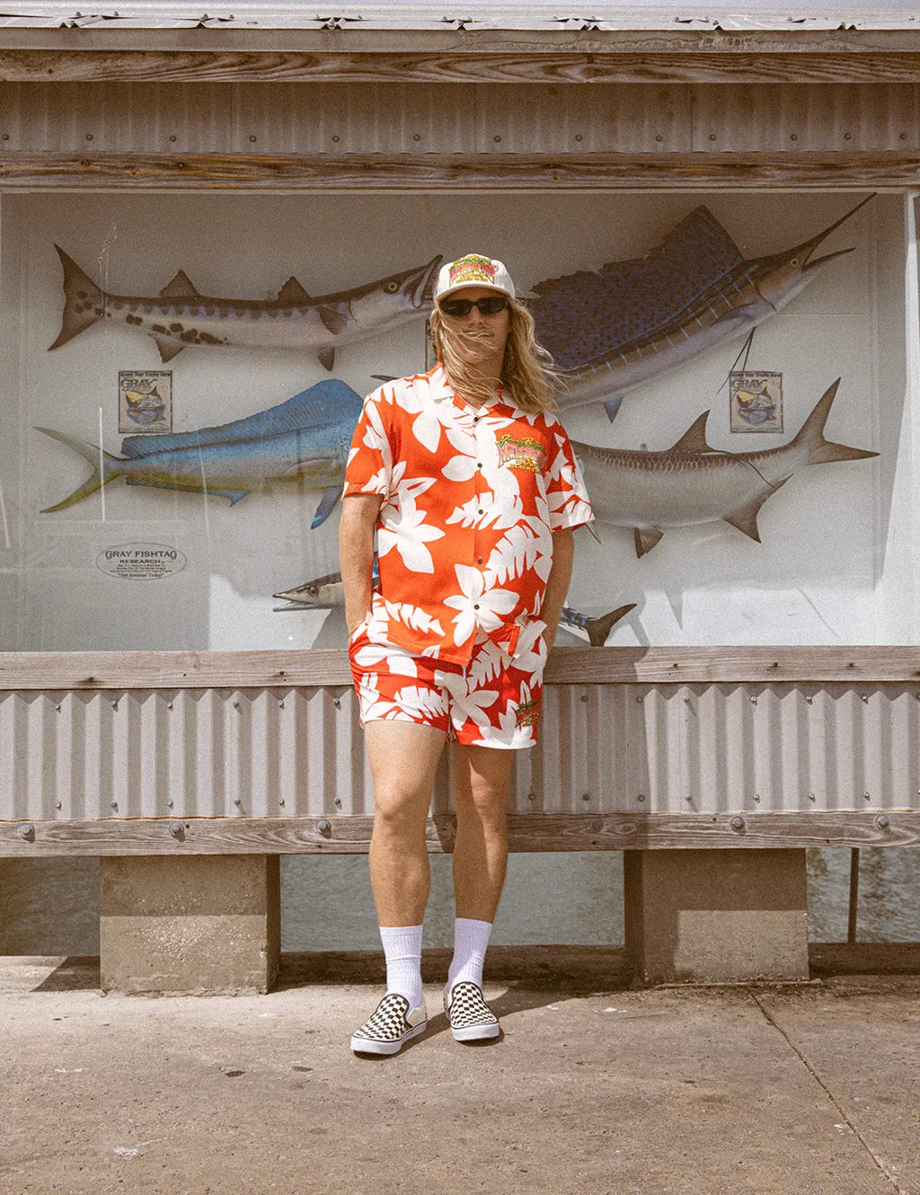 Duvin X Margaritaville Beach Club Buttonup