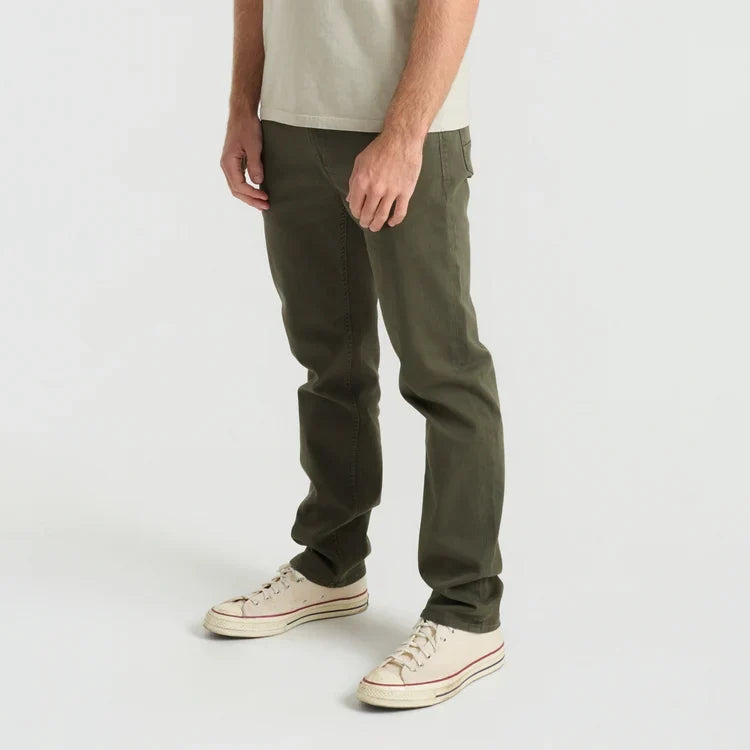 HWY 128 Straight Fit Broken Twill Jeans