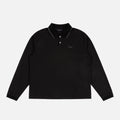 Jacquard Long Sleeve Polo