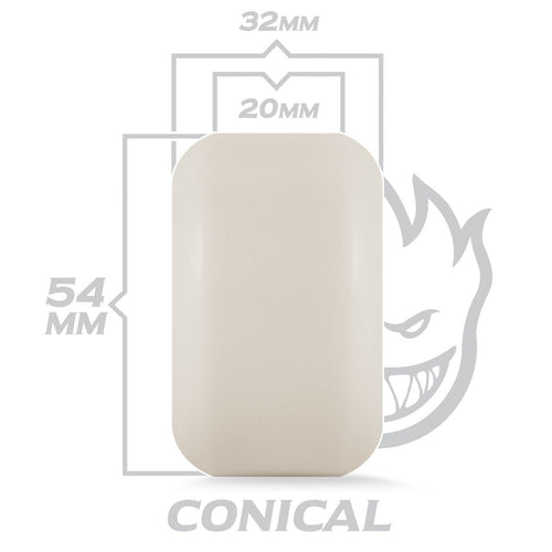 54mm F4 Conical Full 101a Wheels