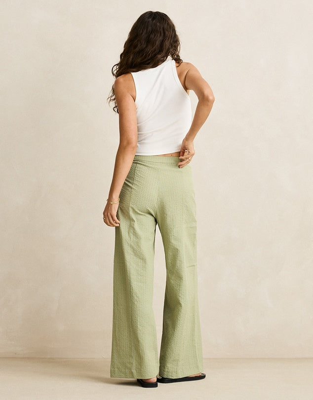Vista Stripe Wide Leg Pant