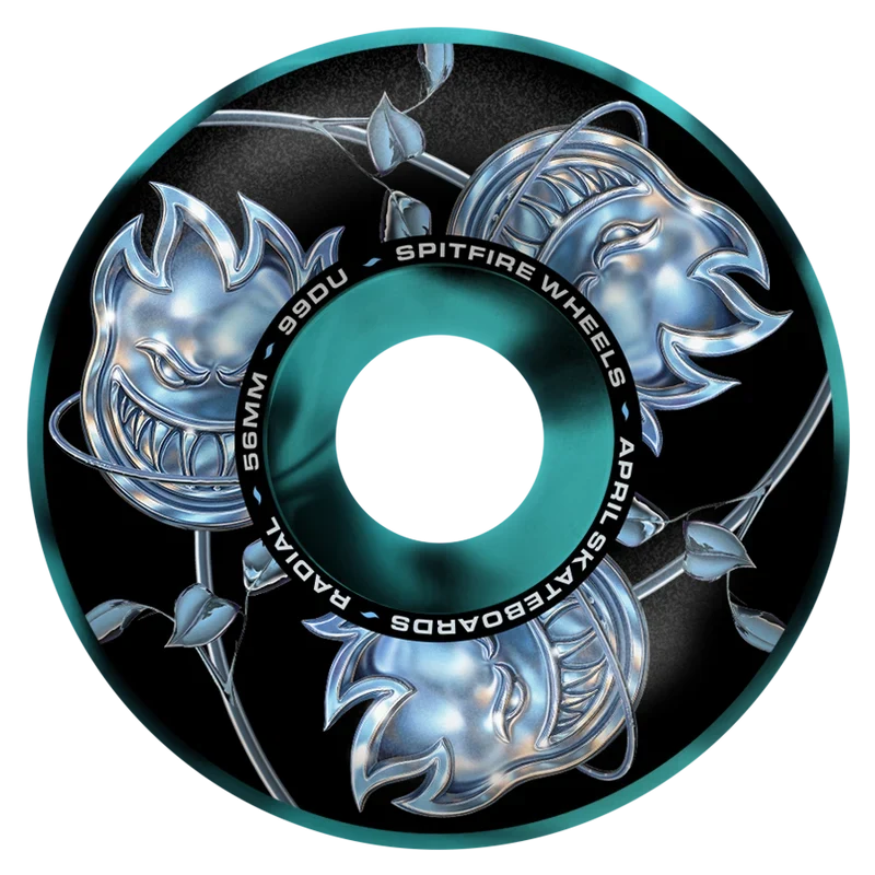 56mm F4 April Bighead Rose Swirl 99a Wheels