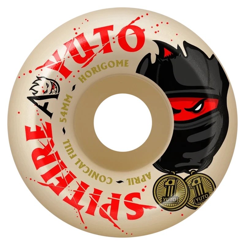 54mm F4 April Yuto Conical Full 99a Wheels
